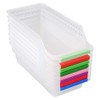 E-Senior Fridge Organiser, Fridge Drawers, Stackable Fridge Tidy for Freezer,