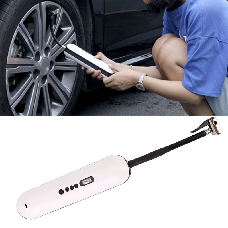 USB Charging 12V Smart Car Mini Air Compressor Pump Electric