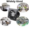 Nalle 8 inch Exhaust Fan Through Wall Extractor Exhaust Ventilation