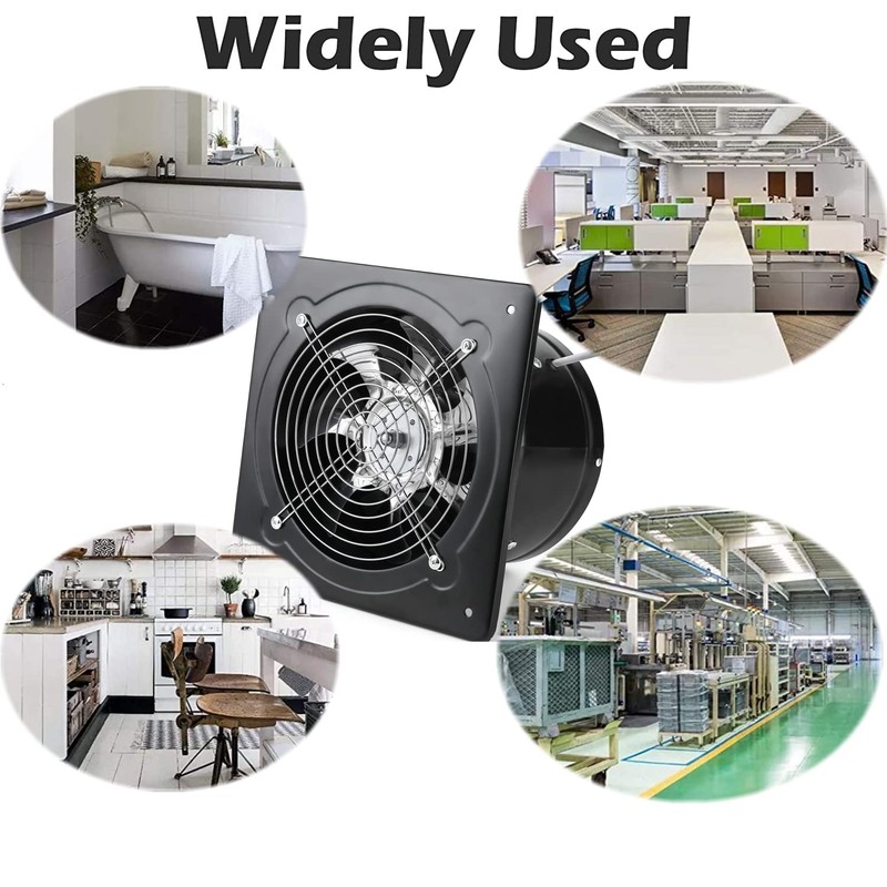 Nalle 8 inch Exhaust Fan Through Wall Extractor Exhaust Ventilation