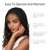 Full Lace Twist Braided Wig with Curly Ends for Black