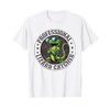 Professional Lizard Catcher Funny Retro Gecko Lizard Hunter T-Shirt