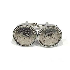 Premium 2006 18th wedding Anniversary 18 year birthday/Anniversary 2006 Coin cufflinks