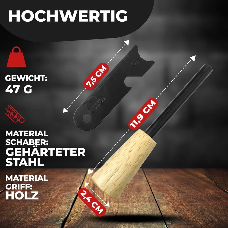 Fritz-Cell Fire Steel Fire Starter for Camping, Survival, Outdoor Magnesium