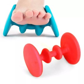 Iwoner i워너099 풋 마사지 롤러 발지압기 회전 임의색상 I Waner 099 Foot Massage Roller Kneading Shiatsu Massager with Rotating Color