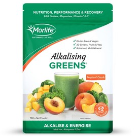 Morlife Alkalising Greens Tropical Crush 700g