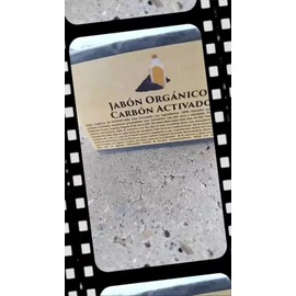 10 Jabones En Barra Orgánico Con Carbón Activado 120 Gr                                                                                               