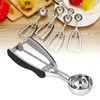 Cookie Scoop Stainless Steel Multifunctional Manual Portable Ice Cream Scooper