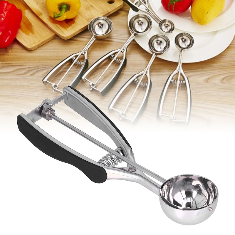 Cookie Scoop Stainless Steel Multifunctional Manual Portable Ice Cream Scooper