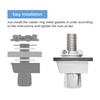G-Sunny Metal Mobile Home/RV Shower Faucet,Two Handle Metal Shower Faucet