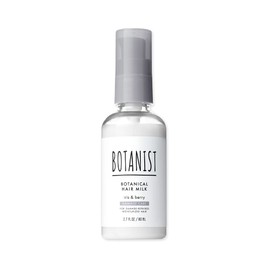 Botanist Botanical Hair Milk, Damage Care, Non-Rinsing Hair Treatment, 2.8 fl oz (80 ml), SDGs Outbath Hair Care, Bottle, Iris and Berry Scent