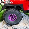 TREAL 1.9 Beadlock Wheels - Cyclone Style CNC Machined Aluminum