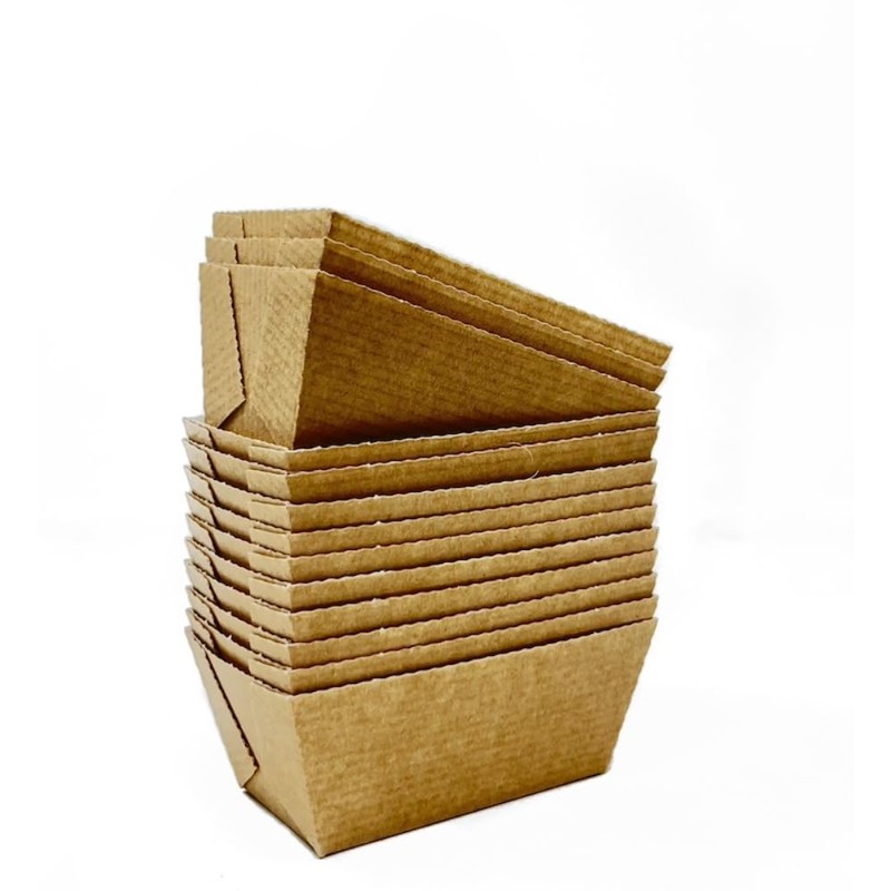 Bakery Direct 50 MINI LOAF Card Bake-in Disposable Paper Moulds