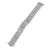 Smartwatch Strap Double Snap 3 Beaded Stainless Steel Replacement Wristband