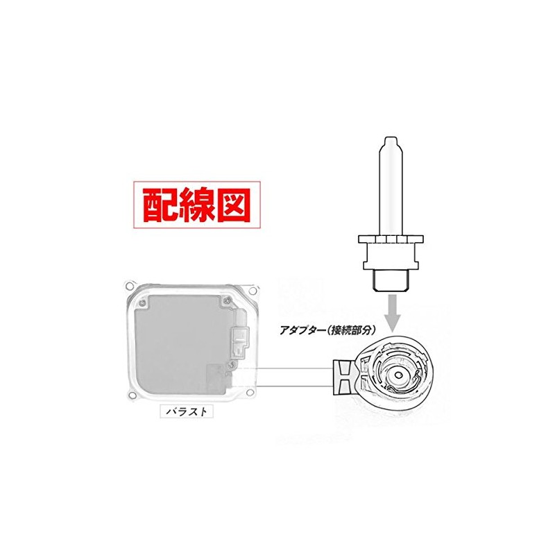 POOPEE HID Ballast, 35 W, D2/D4 Compatible, Toyota General Use,