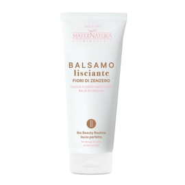 Maternatura, Glättender Balsam für glattes Haar mit Ingwerblüten, entwirrende Wirkung und langanhaltend glattes Haar, Bio Beauty Routine für perfekte Glätte, Made in Italy - 250 ml