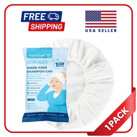 Scrubzz No Rinse Shampoo Caps - 1 Count, Fresh Scent
