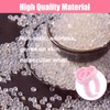 MIUXIA 300Pcs Glue Rings Lash Glue Rings for eyelash extention