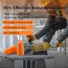 GOL-SIV 200 Pairs Foam Ear Plugs - 38dB(NRR 33dB) Noise