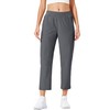 Ksmien Women's Golf Pants Lightweight High Waisted 7/8 Ankle Pant