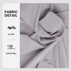 UXIETIN Cervical Pillow Case Compatible with Donama(Only for Standard Size),Comfortable and Breathable Pillowcase for Cervical Pillow,Pillow Case Only,Pillow Not Included,1PC (Gray)