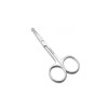SS [에스에스_62]코털 눈썹 둥근 가위 가위 미니 실버 SS-62 Mini Silver Rounded Eyebrow and Nose Hair Scissors