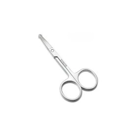 SS [에스에스_62]코털 눈썹 둥근 가위 가위 미니 실버 SS-62 Mini Silver Rounded Eyebrow and Nose Hair Scissors
