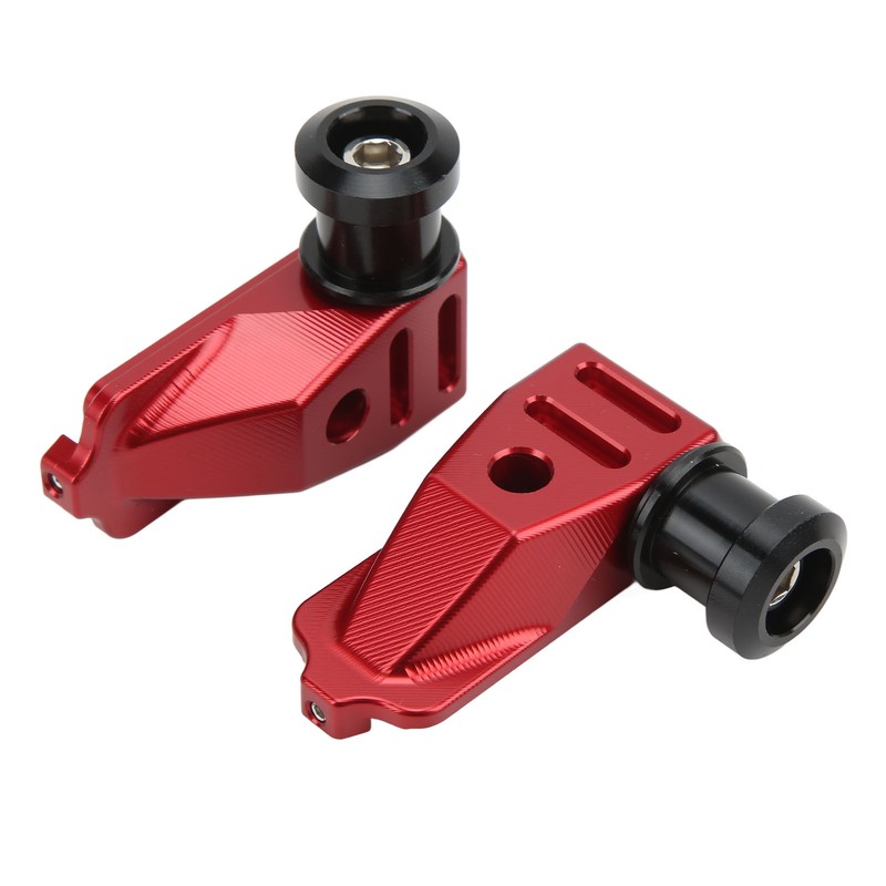 Motorcycle Rear Axle Blocks Chain Adjuster Aluminium Alloy Replacement for