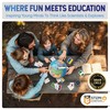 SMART WALLABY 9" Illuminated Educational Kids World Globe + STEM