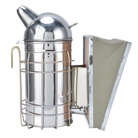 Large Stainless Steel Bee Smoker,Beekeeping Equipment Beehive Smoker for Outdoor Bee House for Bee Hive Smoker Beekeeper Beekeeping Tools