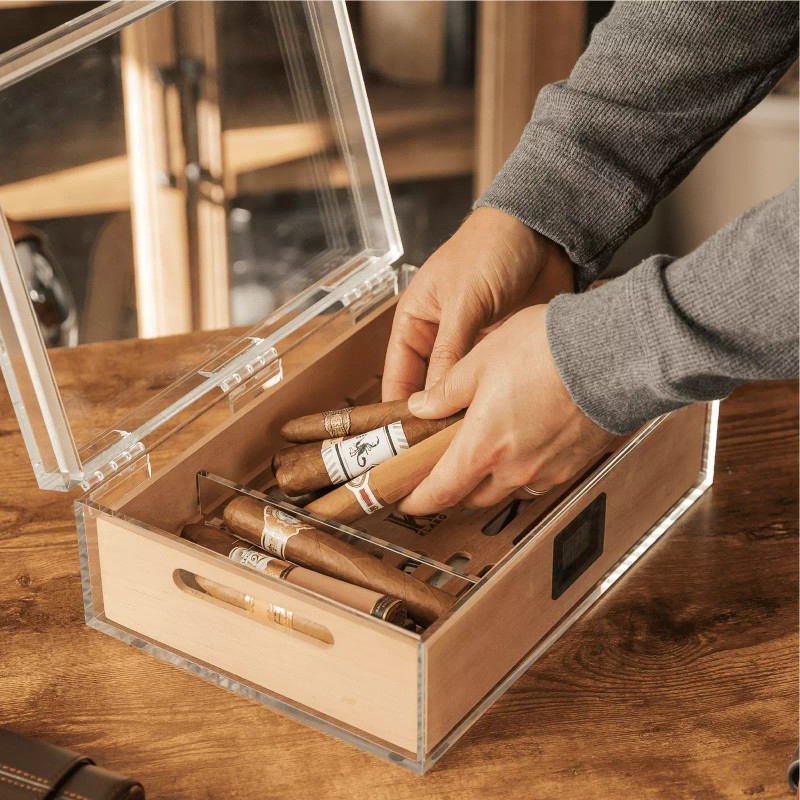 Case Elegance Felix Tupperdor - Acrylic Humidor