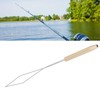 LT Easiyl 2pcs Brass Fly Tying Bobbin Threader for Fly
