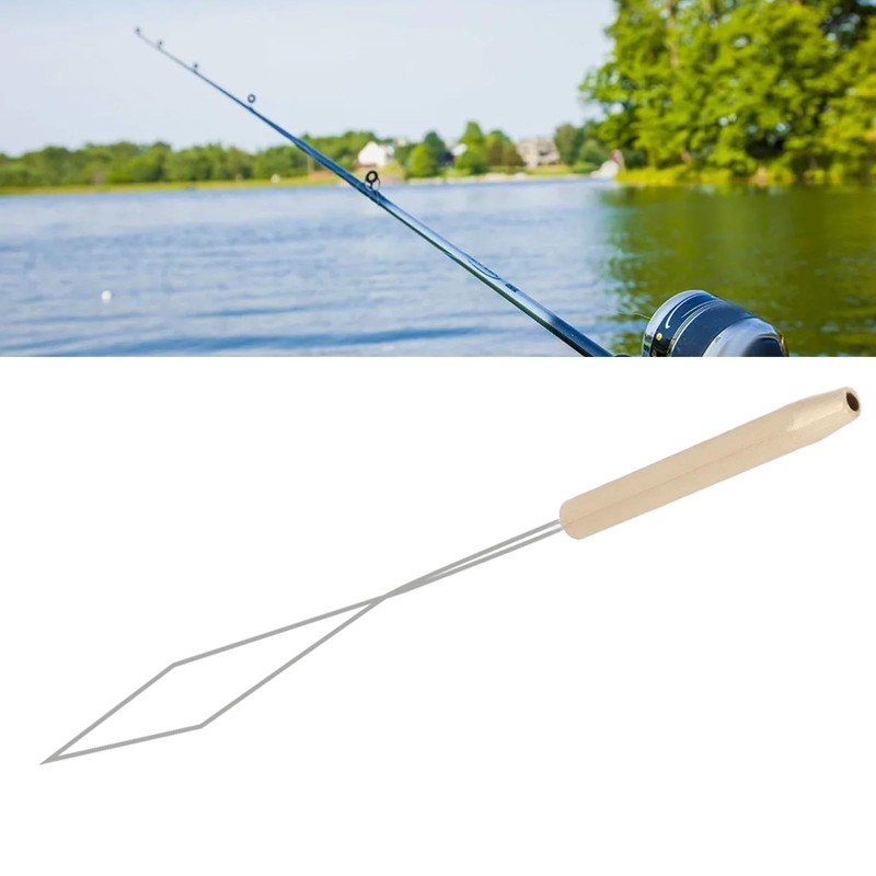 LT Easiyl 2pcs Brass Fly Tying Bobbin Threader for Fly