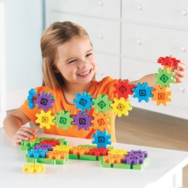 Learning Resources Gears! Gears! Gears! Starter Building Set, Early STEM, 60 Pieces, Ages 3+