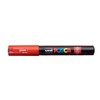 uni-ball 17871000 Posca Extra Fine Bullet Tip Marker - Red