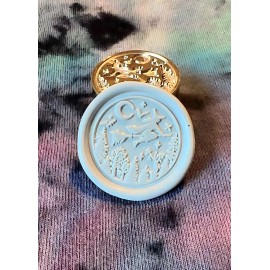 Air of Secrecy Fly High Witches Wax Seal Stamp