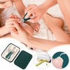 Nail Trimmer - Beveled Nail Grooming Tool with File and