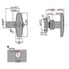 WJSKDQ T Handle Lock Cam Lock Swing Knob for Drawer