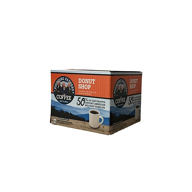 Founding Fathers Coffee Single Serve Pods for Keurig 2.0 K-Cup