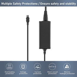 HISPD AC/DC Battery Charger Power Adapter for Sony Handycam Camcorder FDR-AX53/B 4K