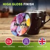 4 x Boxed Round Coasters - Name Hanna Sea Shells