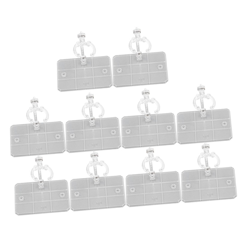 10 Pcs Figure Model Stand High Stability Figure Display Holder