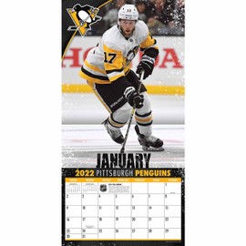 TURNER SPORTS Pittsburgh Penguins 2022 12X12 Team Wall Calendar (22998011953)