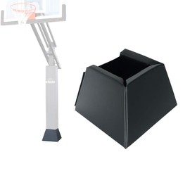 Katop Square Basketball Pole Padding, Professional Heavy Duty Protective Pad, 2-Inch Thick, All-Weather Pads fit 4Inch Square Poles, Heavy Duty Safety Pole Pads for Player Protection