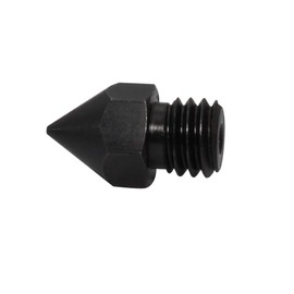 1 boquilla de acero endurecido para alta temperatura MK8 de 0,25 mm, compatible con Makerbot de 1,75 mm, Creality CR-10 All Metal Hotend, Ender 3 V2/Pro, CraftBot, Prusa i3 impresora 3D (0,25 mm)