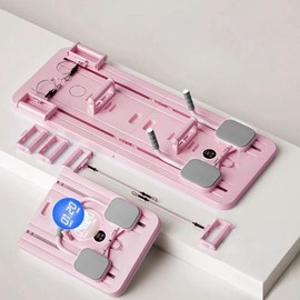 Out Yonder Supply Abdominal Workout Mat, Includes Exercise Tools for Effective Abdominal Training - Color: Pink with counter