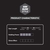 Gatsby Hair Styling Wax Matt & Hard 75g Grey