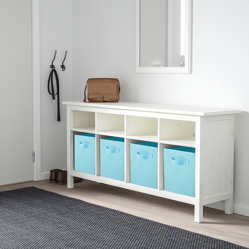 powerking Storage Box, 2 Pieces Foldable Storage Cubes Storage Box