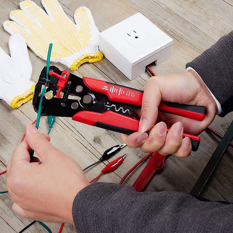 5 in 1 Automatic Wire Stripper, Wire Cutter, Electrical Connection
