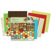 K&Company Brights Scrapbook Kit, 8-1/2-by-8-1/2-Inch